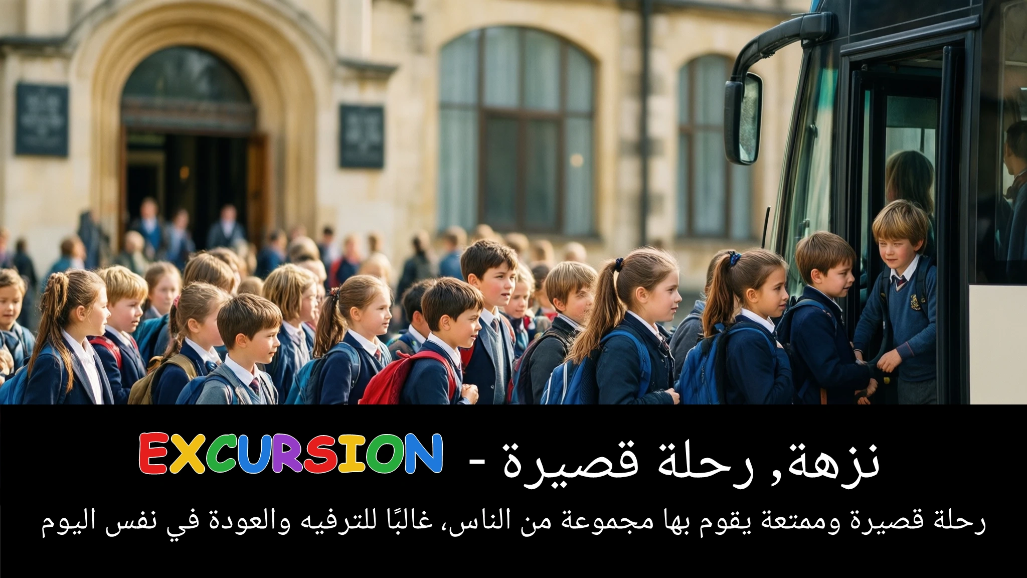 Arabic Illustration for excursion